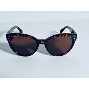 Saint Owen x Curateur Wylde Cat Eye‎ Sunglasses Tinted Tortoise Shell Brown